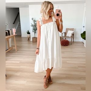 NWT Universal Thread Women's Plus Size Flutter Sleeveless dress size 3x/pockets